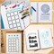 36 Pcs Journal Stencils Planner Stencils 4 x 7 Inch DIY Drawing Template Stencil for Journaling Scrapbook Notebook Diary Cards Decorations Journal Supplies Accessories